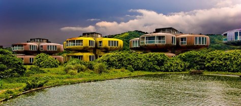 Sanzhi UFO houses