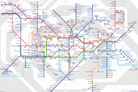 The London Underground map